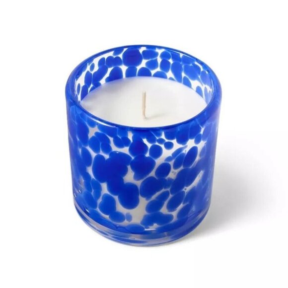DVF for Target Dot Glass Blue Bergamot‎ and Palo Santo 6oz Candle - Picture 3 of 5